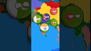 INDIA HAS GIVE UP #countyball #worldcountryflags #cartoon #flag  #countryballs