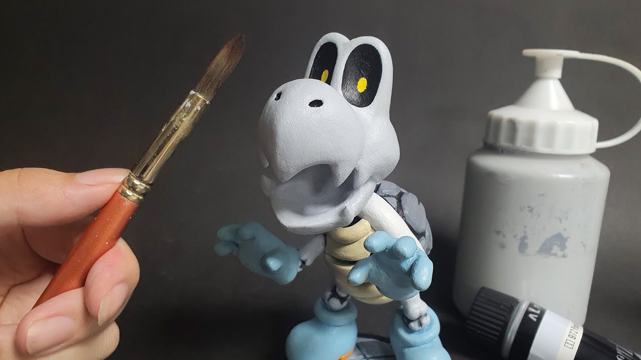 Sculpting Dry Bones | Super Mario Bros