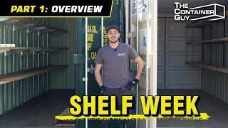 Shipping Container Shelving System I Container Modifications - CMG