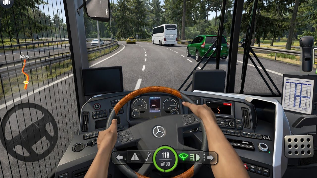 Bus Simulator Ultimate Mobile Gameplay | Luxury✨ Mercedes Benz Bus Driving | zuuks 