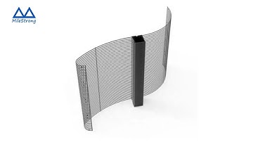 Milestrong Transparent LED Video Screen Curved LED Wall STS Series