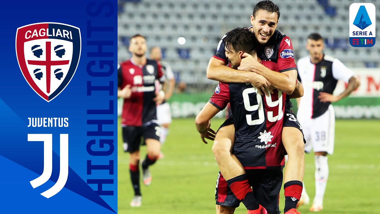 Overgivelse Seaboard Udflugt Cagliari 2-0 Juventus | Gagliano and Simeone Score to Stun the Champions!|  Serie A TIM - YouTube