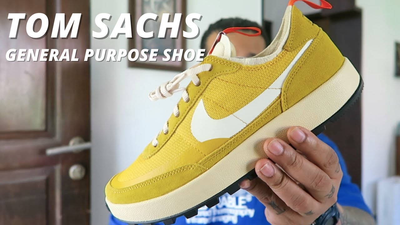 Nike Craft Tom Sachs General Purpose Shoe (Dark Sulphur) - Details ...