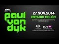 Paul van Dyk @ Estadio Colon, Xalapa Mexico - 27 Nov 2014 - Tour Trailer
