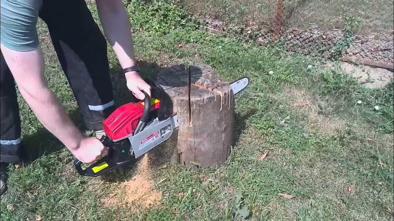 Бензопила Eco CSP 250 - YouTube