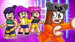 Escaping Kpop Demon Hunters Prison Run In Roblox