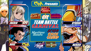 CAPCOM Fighting Evolution [CFC2/XBOX One] CFE TEAM BATTLE CARNIVAL: Ingrid & Rose v Hydron & Hauzer!