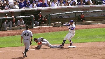 MIA@CHC: Alvarez leaves game with injury