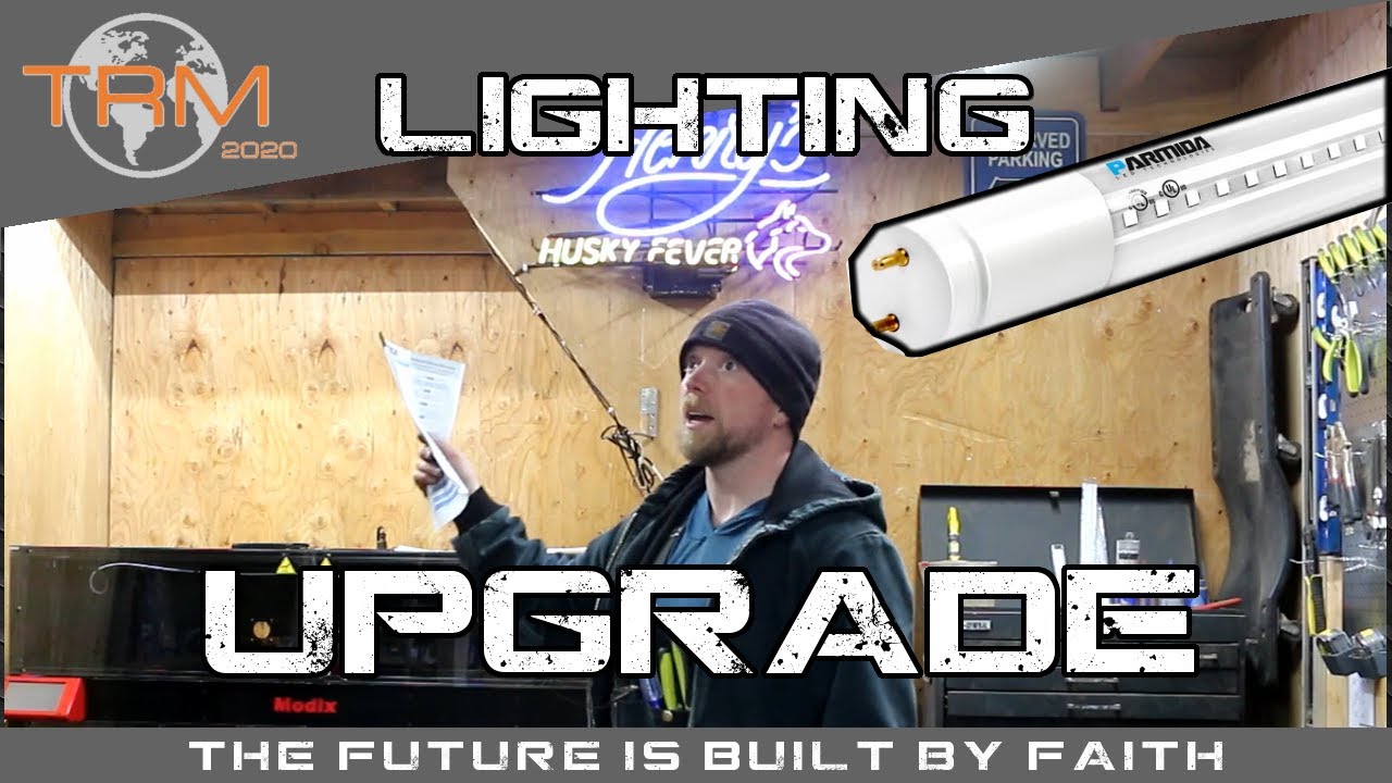 Fluorescent Light to PARMIDA LED Upgrade