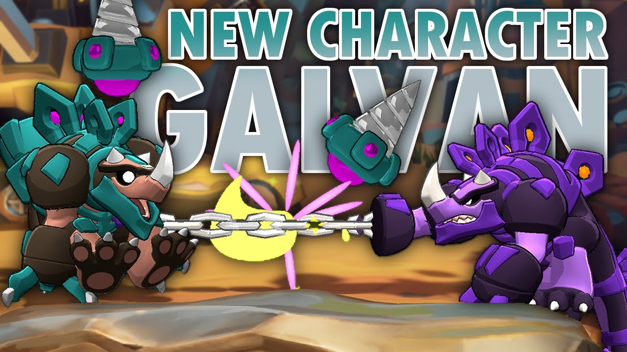 Galvan Rivals Galvan is Crazy Fun! - Rivals of Aether II - YouTube