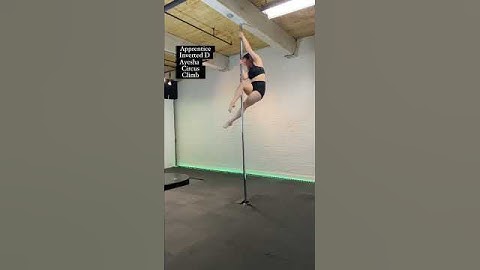 How to do an advanced pole dance combo on a static pole// pole tutorial #poledance  #polefitness