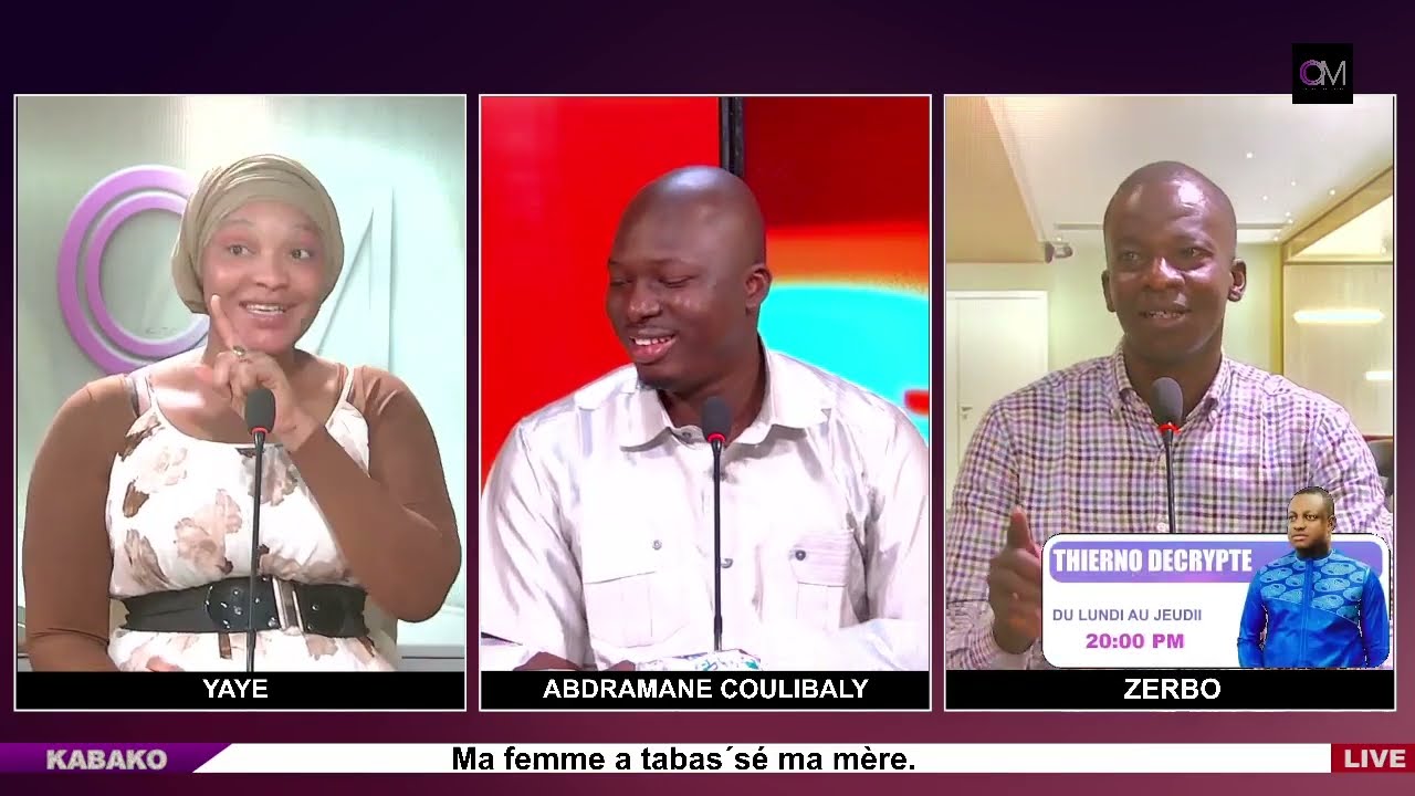 OM LIVE : #Kabako / Ma femme a tabas*sé ma mère.