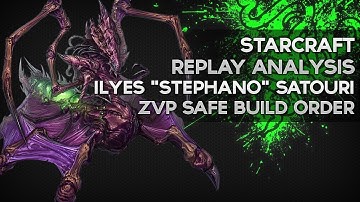 ZvP Safe Build Order - Ilyes "Stephano" Satouri - Starcraft Replay Analysis 18 - Razer Academy