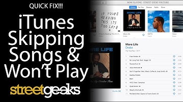 QUICK FIX!!!  iTunes/Apple Music Skipping Songs