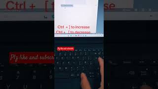 tips and tricks change the font size easily #tips #office365