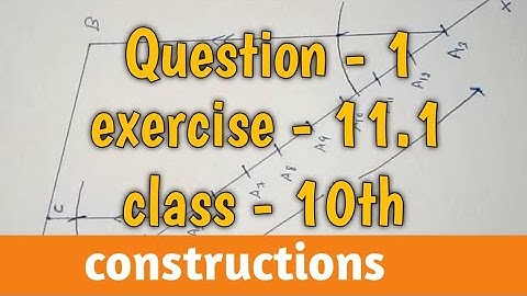 Draw a line segment of length 7.6 cm and divide it in the ratio 5:8. Measure the two parts.
