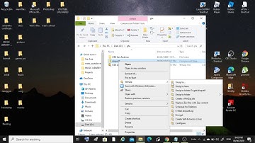 HOW TO EXTRACT  a zip file WITHOUT WinZip