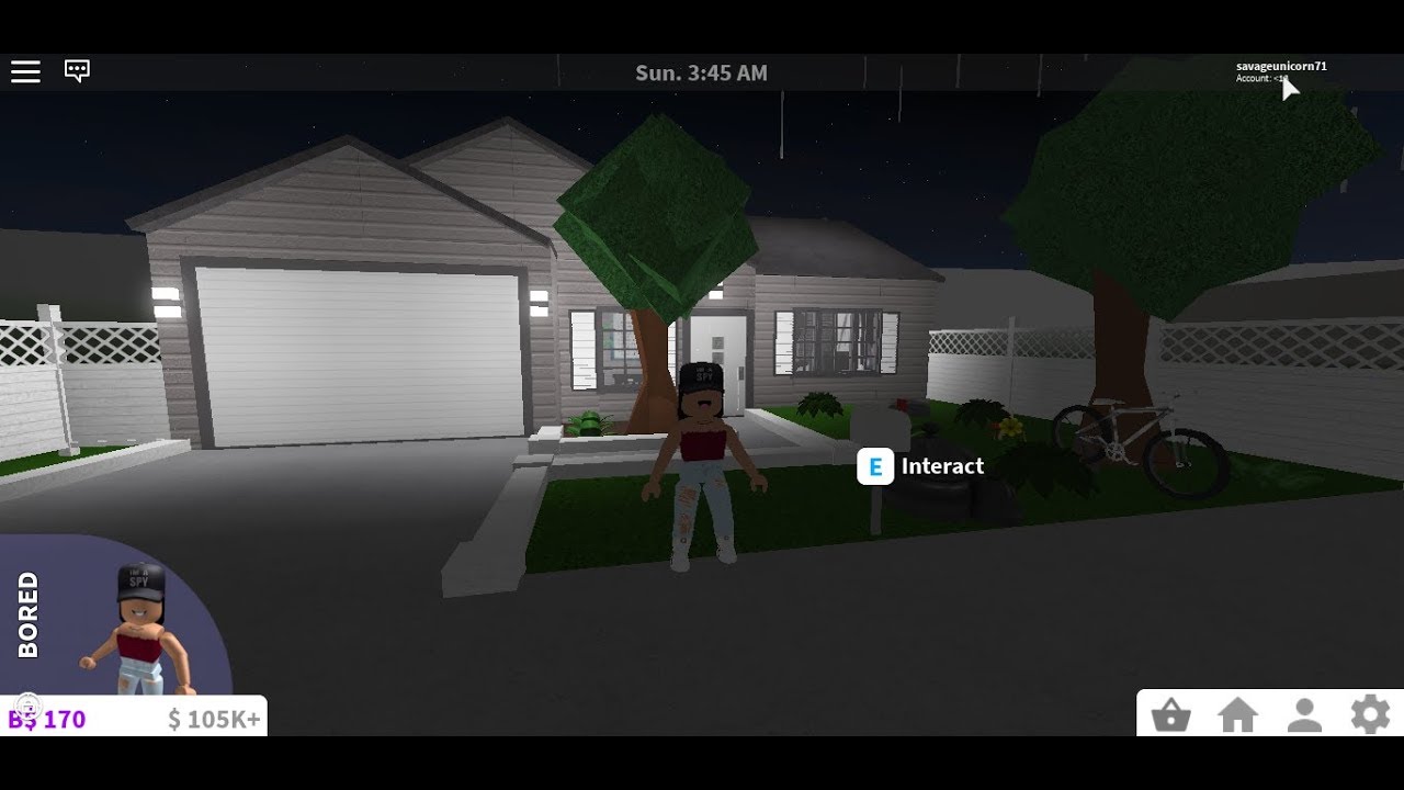 My new house! Bloxburg House Tour YouTube