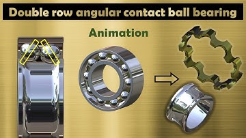 Double row angular contact ball bearing | Lemurian Designs