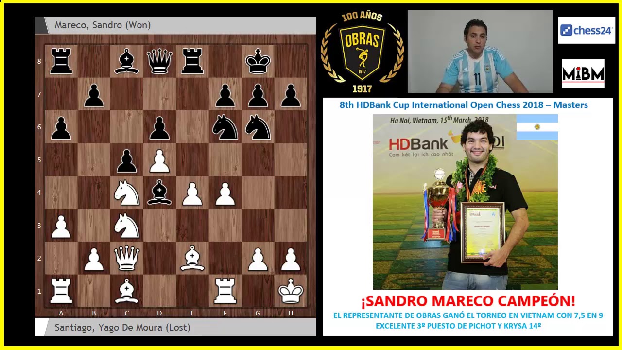 The chess games of Sandro Mareco