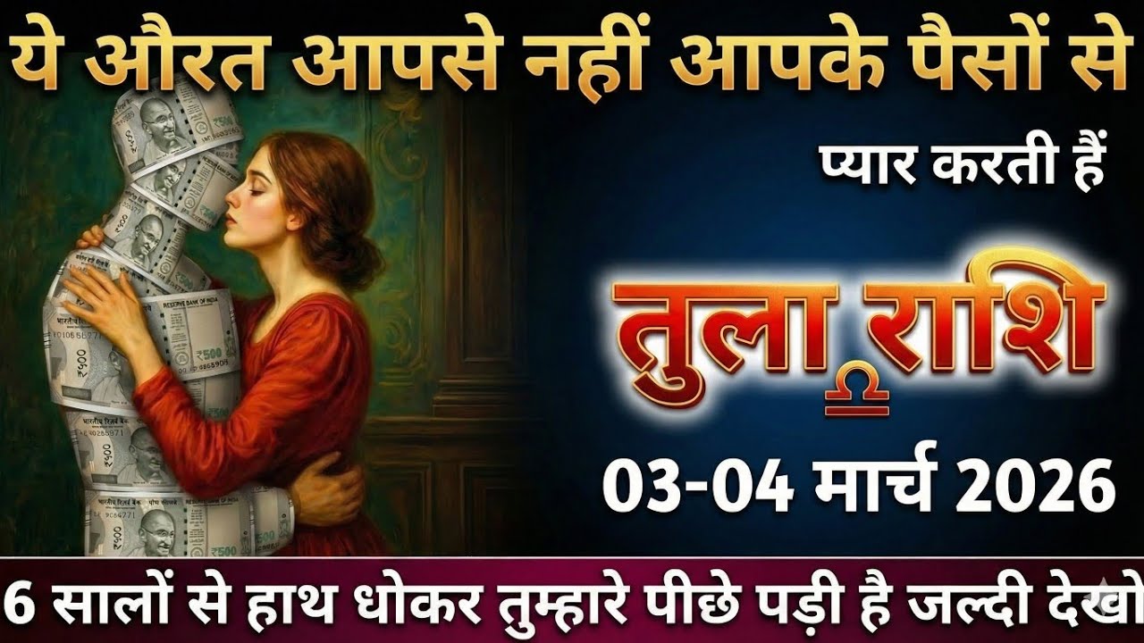 तुला राशि,01-02 मार्च 2026 6 सालों से हाथ धोकर तुम्हारे पीछे पड़ी है ये औरत।