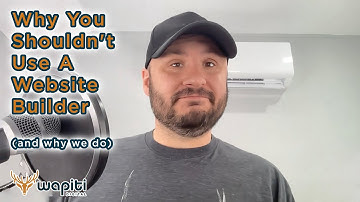 Why You Shouldn’t Use a Website Builder (and Why WE Do)