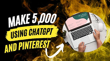 Make 5,000/Month using ChatGPT & Pinterest| Open my FourthWall Store and Sell Digital Products| LOFI