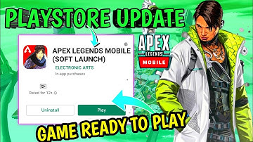 Apex Legends Mobile Play Store Update 🔥👀|| Game ready to PLAY 🔥 HUGE UPDATE ||