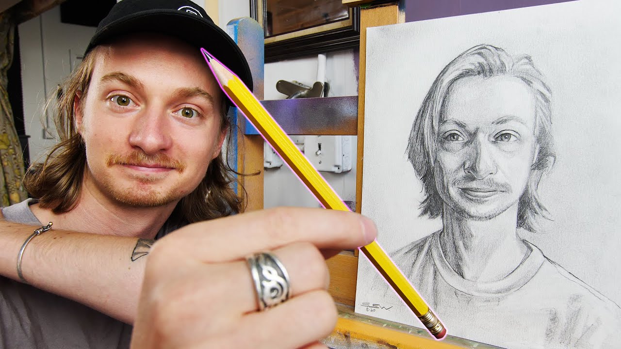 How to draw a portrait in pencil  Artists  Illustrators