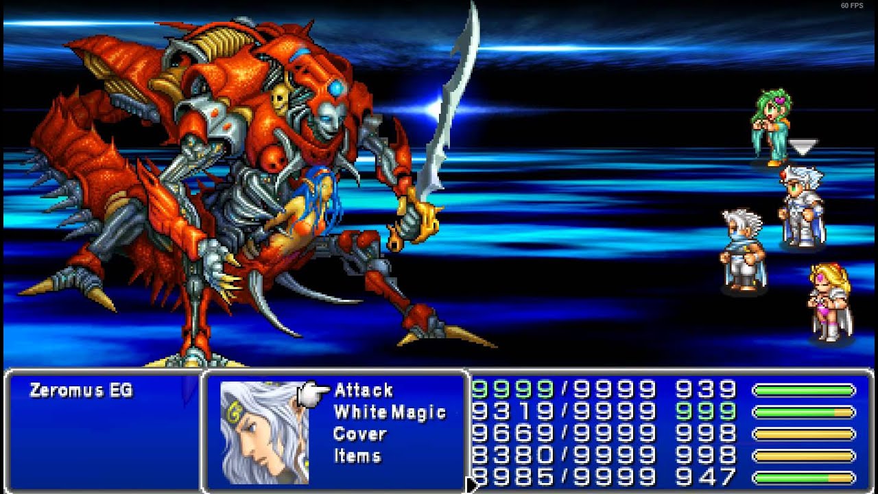 Final Fantasy IV (PSP) - Superboss (Zeromus EG) - YouTube