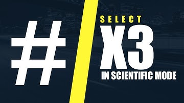 Find cube root shortcut key in windows calculator