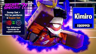 (CODES) Kimiro Style Is Cracked (FULL SHOWCASE) | Volleyball Legends