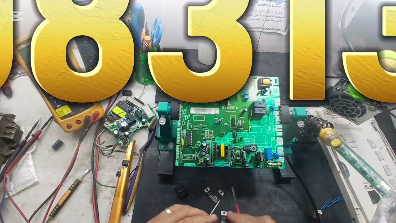 Rèparation Carte Mère chaudière a gaz Saunier Duval تصليح كارت سخان سوني ديفال 