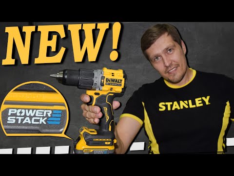 НОВИНКА от DeWALT - DCD 805 👉 Мощный, бесщеточный шуруповерт и Аккум. НОВОГО Поколения! Power Stack