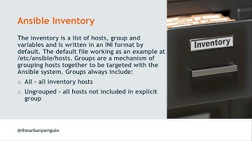 Ansible Inventory for the RHCE