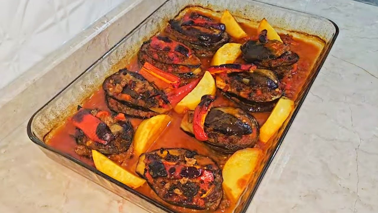 ????MUSAKKAYI BİR DE BÖYLE DENEYİN ????KIZARTMAK YOK PATLICAN VARSA YAPIN #food #yemektarifleri