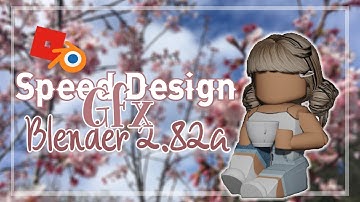 GFX speed design (Blender 2.82a) | MadDonutGamer