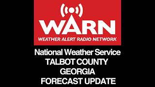 TALBOT COUNTY GEORGIA FORECAST - UPDATE