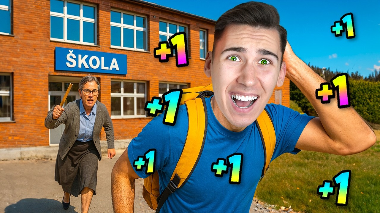 1 SEKUND, +1 BRZINA DA POBEGNEM IZ ŠKOLE!