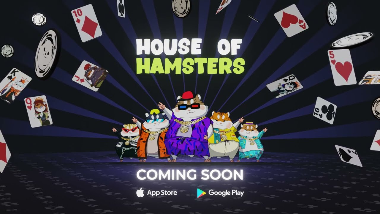 CGI animation for NFT Project - Using Blender 3D - House of humsters - (3D animation)