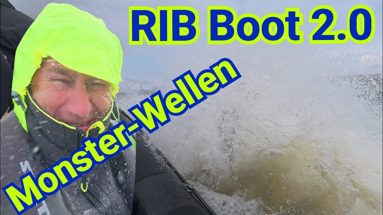 RIB Boot 2.0 Monster-Wellen  Wir machen es wieder ! RIBTIDE Speedboat