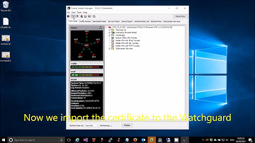 change the Watchguard website certificate
