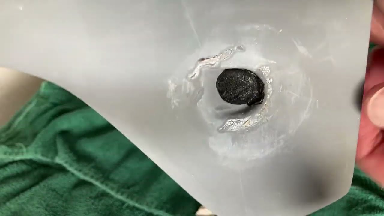 Motorcycle plastic repair ZX-7 Ninja