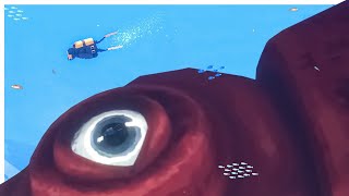 There are MASSIVE Creatures in the Deep Sea - Dave the Diver