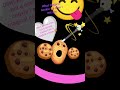 a magical cookie 🍪🍪😁😁 and big boy eat it 😋😋😋😋 because taste is very good 👍👍👍😊 #earphonejack