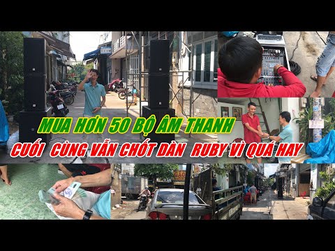 Video Anh Thọ Đam mê Âm Thanh lựa chọn Dàn âm thanh Đám cưới... - youtube