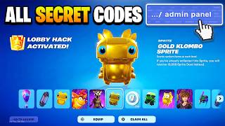 All SECRET CODES in Fortnite Season 4! (Free Rewards)