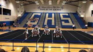 Wheaton North JV Cheer DKC 2020