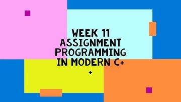 Programming In Modern C++ || WEEK 11 SOLUTION 11  || NPTEL 2023