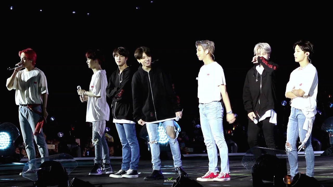 181208 방탄소년단 BTS WORLD TOUR LOVE YOURSELF in TAOYUAN(TAIWAN)  - TALK